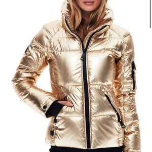 Gold Sam coat small Like New! Used only once!!!